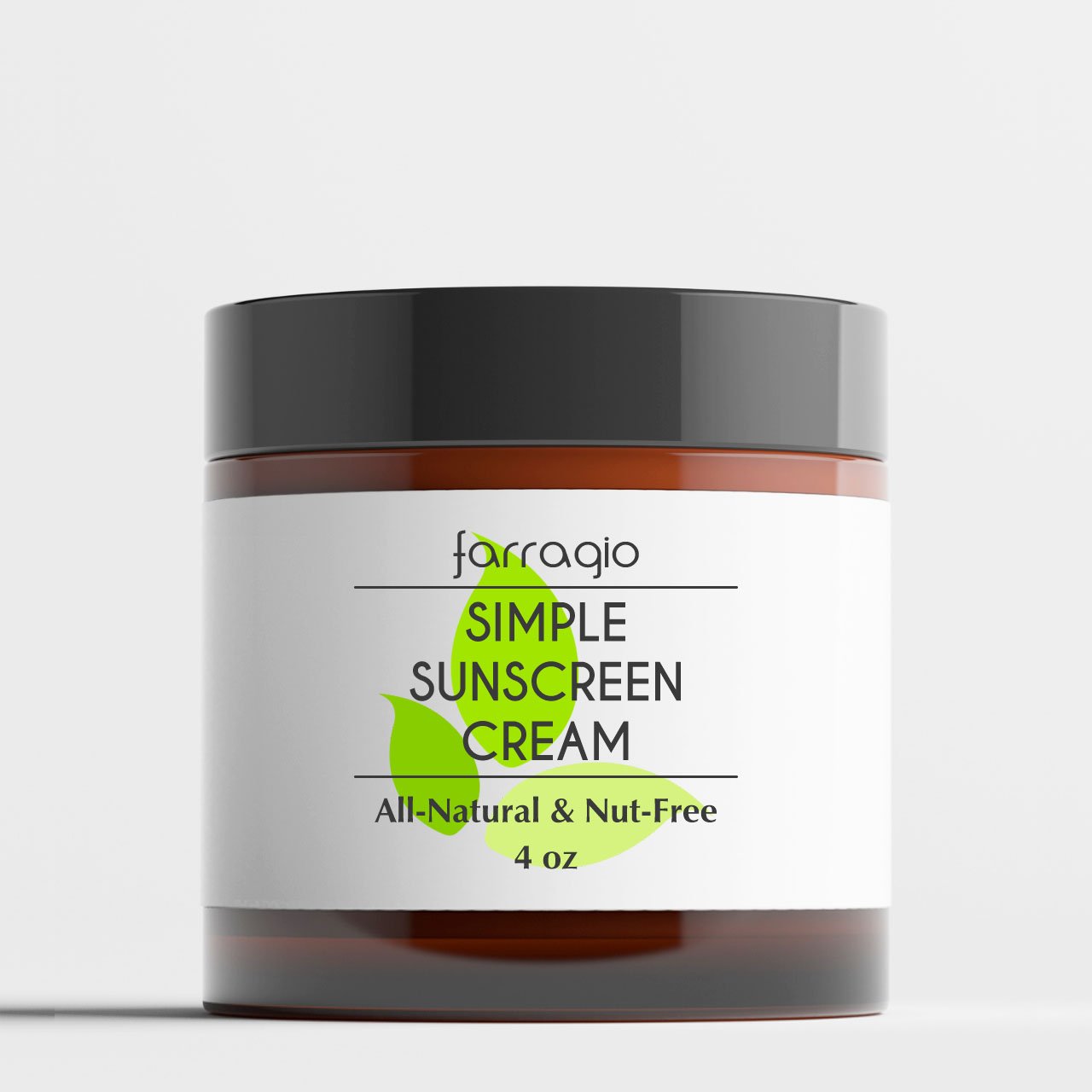 farragio All-Natural Simple Sunscreen Cream